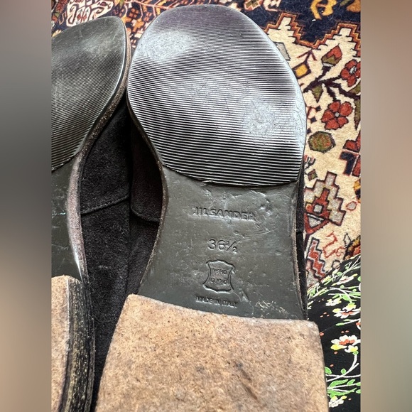 Vintage 90s Jil Sander Suede Loafers, size 36.5 - Picture 2 of 8